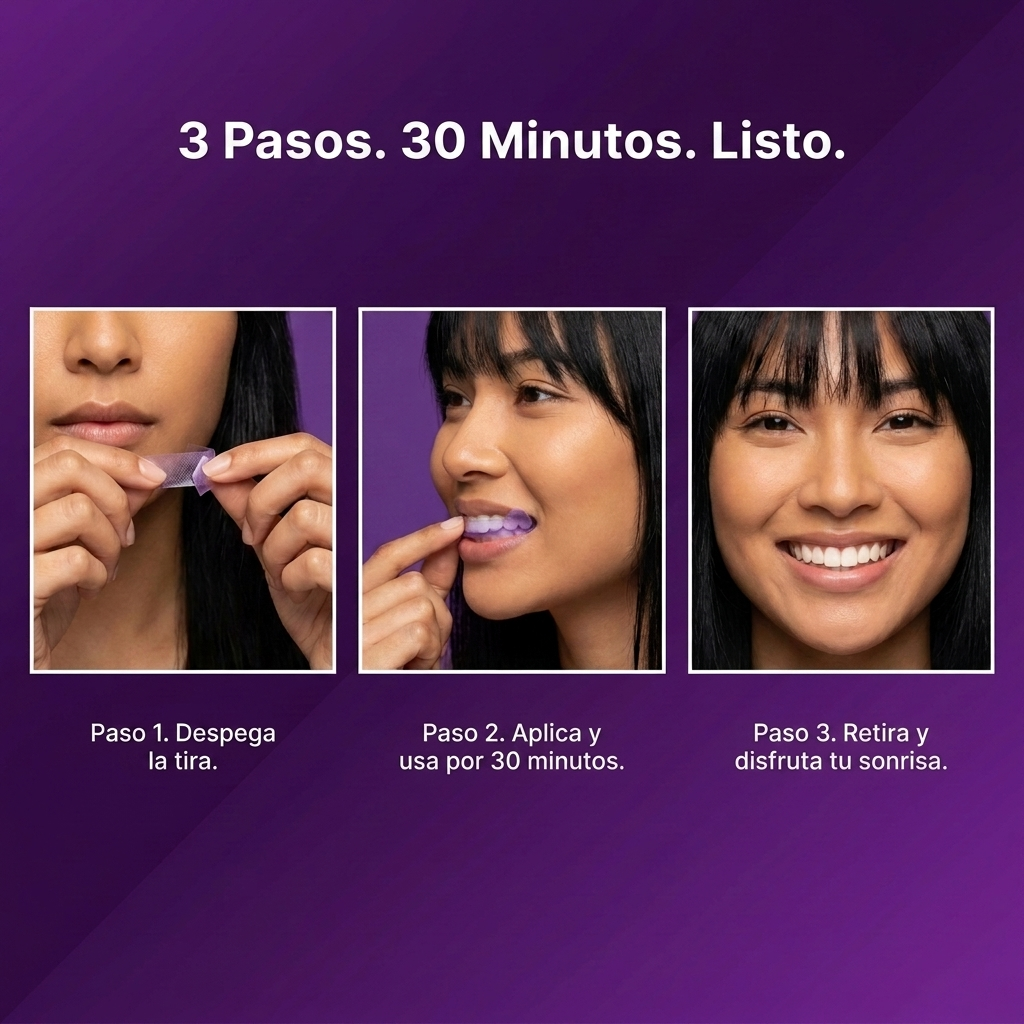 Purple Whitening Strips V34