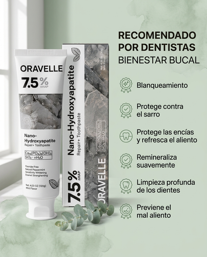 Fluoride-Free Hydroxyapatite Toothpaste
